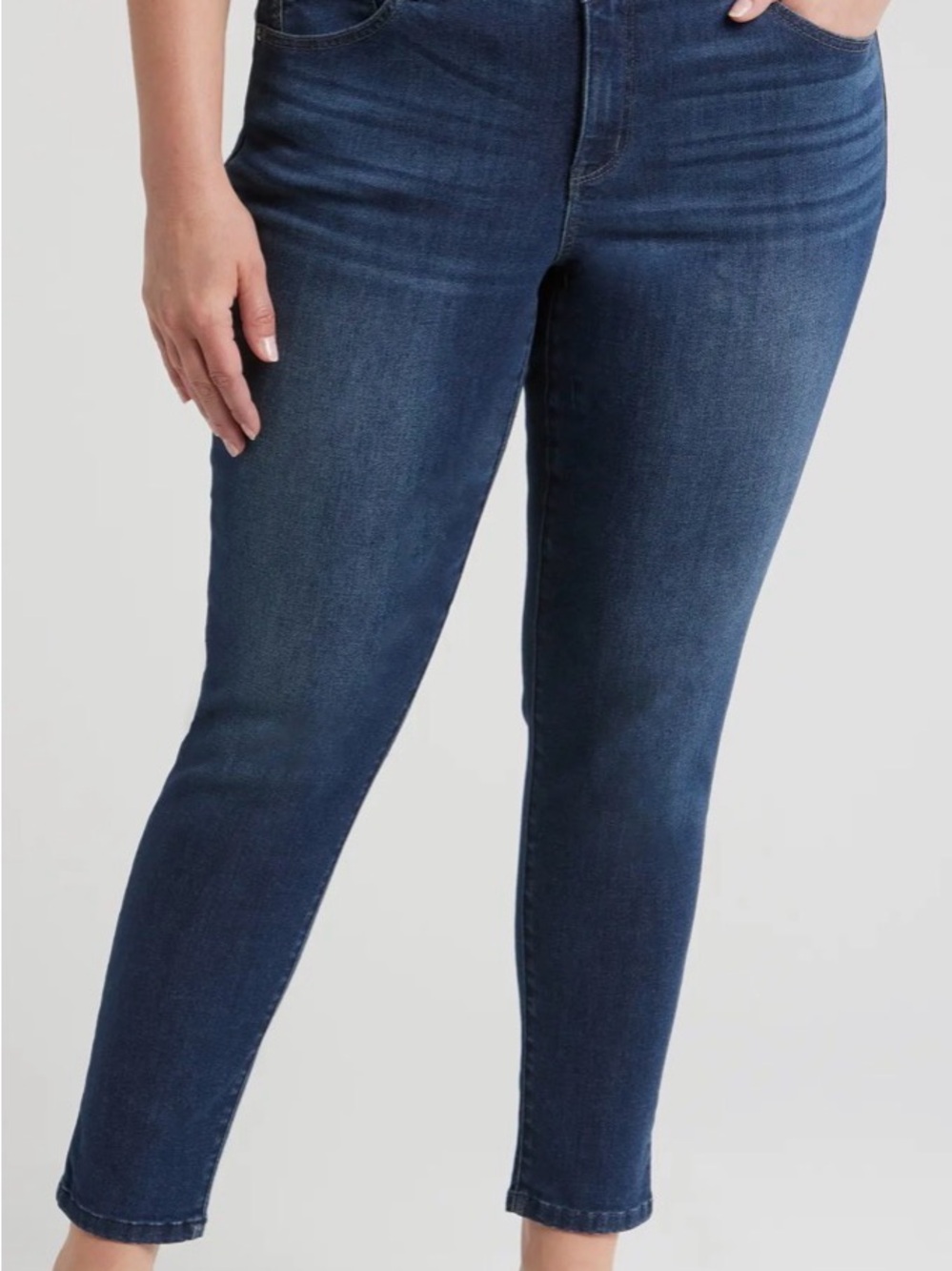 Wit & Wisdom Sophie Stretch Dark Indigo Skinny Jeans